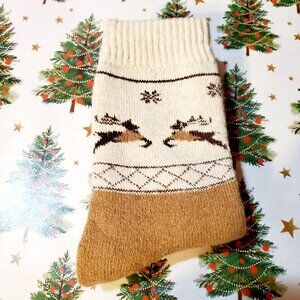 Mongolian elk merino 70% wool socks